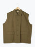 ミリタリーベスト（カーキ）｜Samansa Mos2（サマンサ モスモス）通販