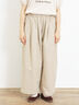 ドローコードデザインワイドパンツ（ベージュ）｜Samansa Mos2（サマンサ モスモス）通販