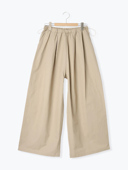 ドローコードデザインワイドパンツ（ベージュ）｜Samansa Mos2（サマンサ モスモス）通販