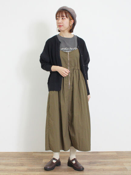 【接触冷感】畦編みニットカーディガン（キナリ）｜Samansa Mos2（サマンサ モスモス）通販