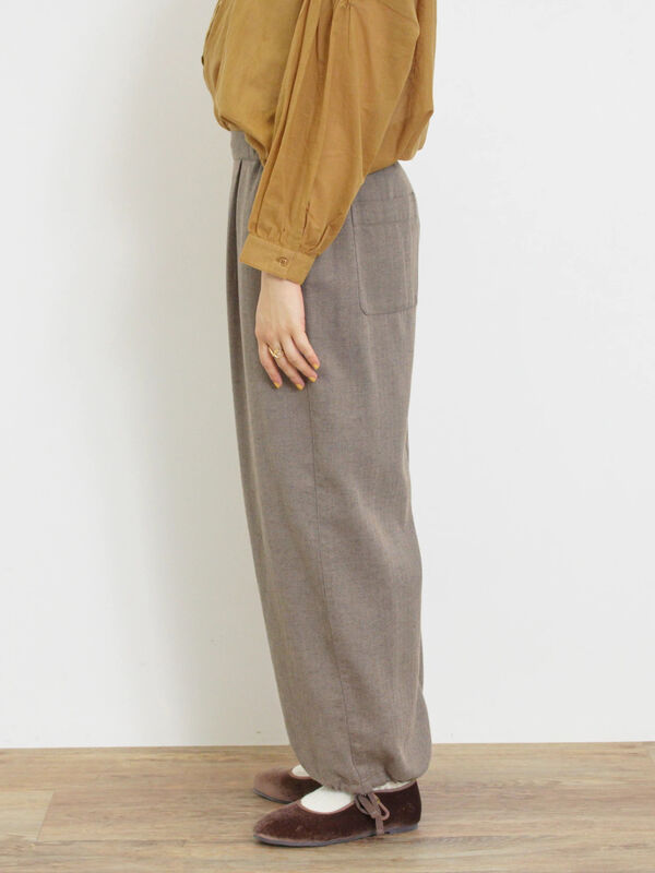 MHL. ヘリンボーンワイドパンツサンプル品 MHL. ヘリンボーンワイドパンツサンプル品