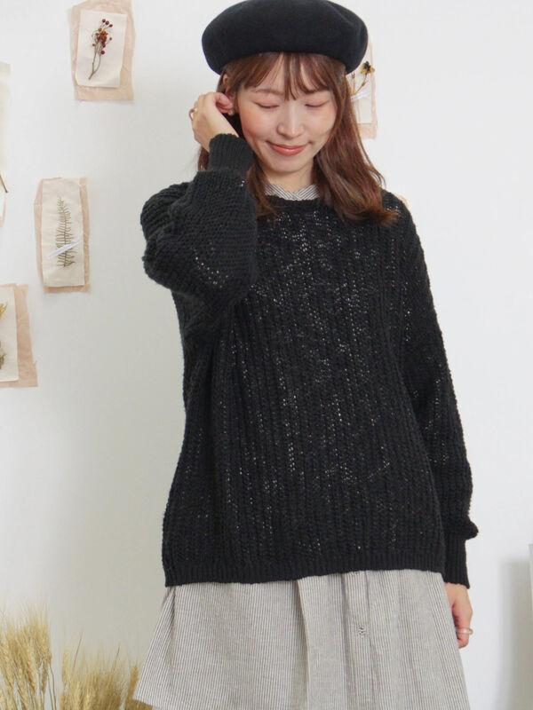 モール×AC/Cニット畦編み｜メンズファッション通販 MEN'S BIGI ONLINE STORE (メンズビギ オンラインストア)