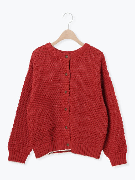 ラーベン編み前後2WAYニット（グリーン）｜Samansa Mos2（サマンサ モスモス）通販