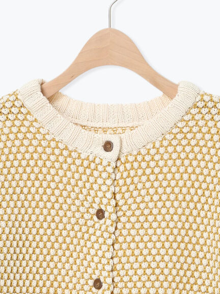 ラーベン編み前後2WAYニット（グリーン）｜Samansa Mos2（サマンサ モスモス）通販