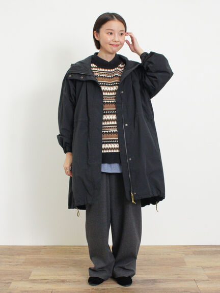 【KELTY×Samansa Mos2】ジャカードニットベスト（ベージュ）｜Samansa Mos2（サマンサ モスモス）通販