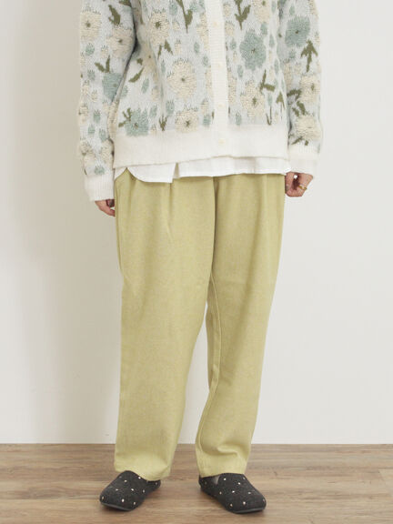 ウール混テーパードパンツ（モカ）｜Samansa Mos2（サマンサ モスモス）通販