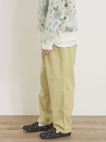 ウール混テーパードパンツ（モカ）｜Samansa Mos2（サマンサ モスモス）通販