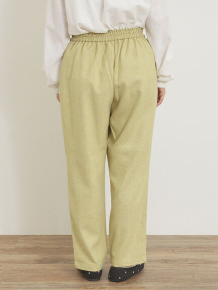 ウール混テーパードパンツ（モカ）｜Samansa Mos2（サマンサ モスモス）通販