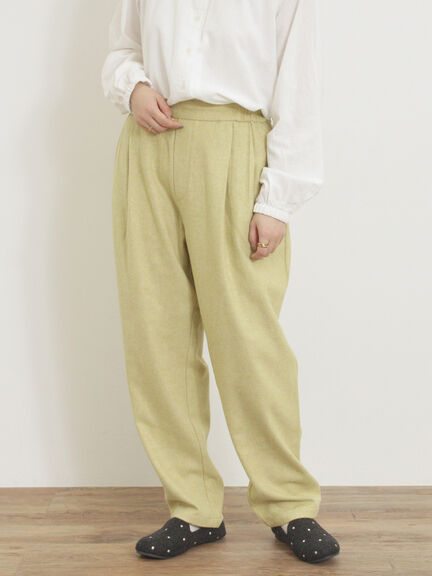 ウール混テーパードパンツ（モカ）｜Samansa Mos2（サマンサ モスモス）通販