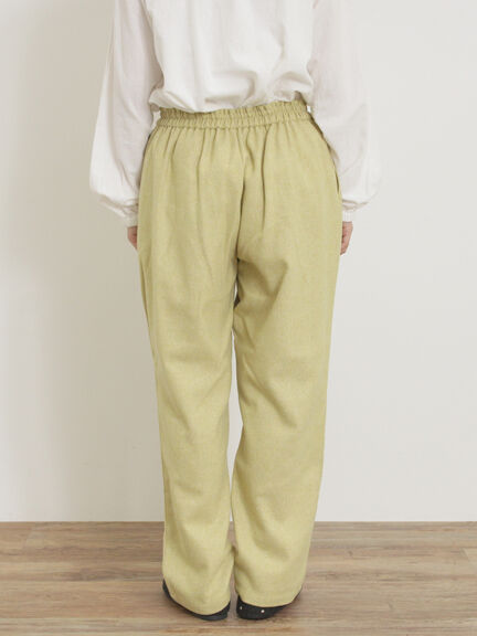 ウール混テーパードパンツ（モカ）｜Samansa Mos2（サマンサ モスモス）通販