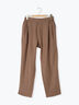 ウール混テーパードパンツ（モカ）｜Samansa Mos2（サマンサ モスモス）通販