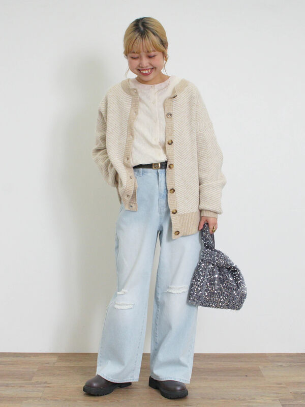 サルース カーディガン 春向け サルース カーディガン 春向け