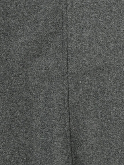 ウーリーライクミドル丈クルーネックコート（ブルー）｜Samansa Mos2（サマンサ モスモス）通販