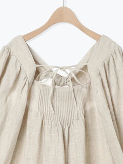 立川店/EC限定】リネンボレロ付キャミワンピース（オフホワイト