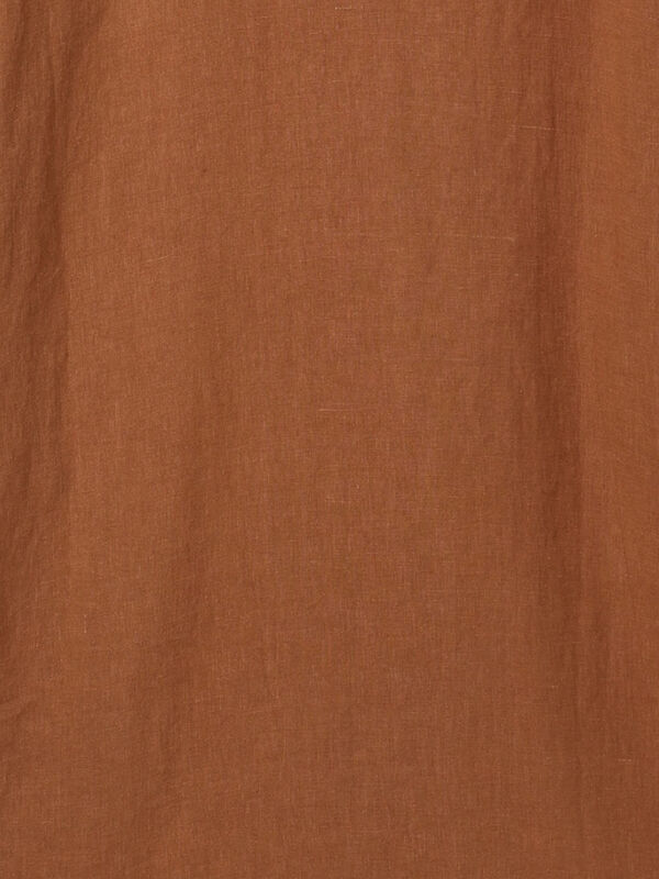 立川限定 リネンフリルカラー前開きワンピース 立川店/EC限定】リネンフリルカラー前開きワンピース（オフホワイト