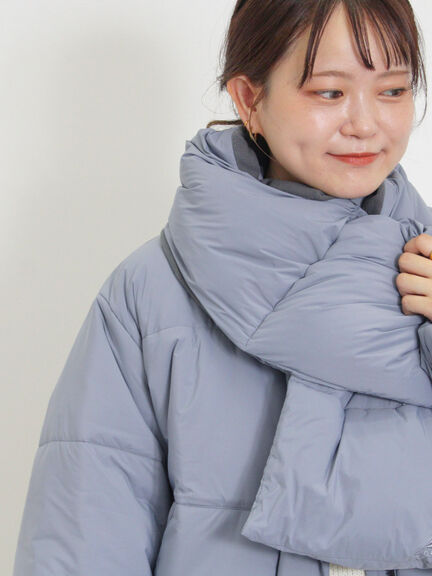 【KELTY】インサレーションマフラー（ベージュ/サックスブルー）｜Samansa Mos2（サマンサ モスモス）通販