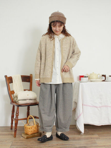 ブークレバイカラー2WAYニット（ベージュ）｜Samansa Mos2（サマンサ モスモス）通販