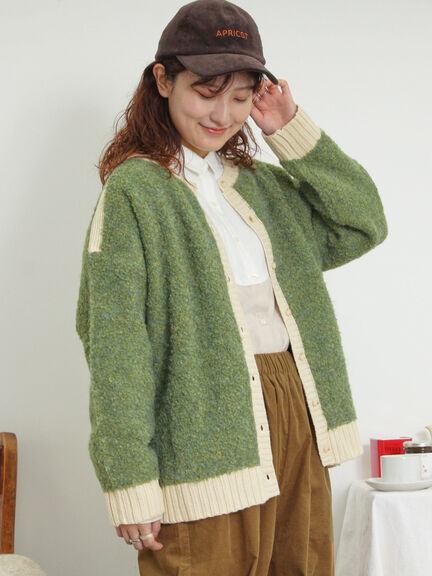 ブークレバイカラー2WAYニット（ベージュ）｜Samansa Mos2（サマンサ モスモス）通販