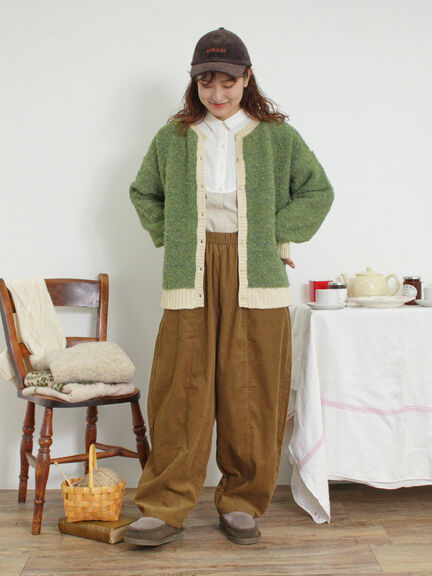 ブークレバイカラー2WAYニット（ベージュ）｜Samansa Mos2（サマンサ モスモス）通販