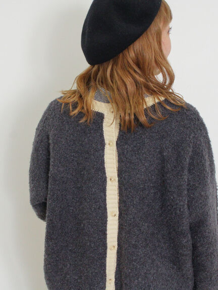 ブークレバイカラー2WAYニット（ベージュ）｜Samansa Mos2（サマンサ モスモス）通販