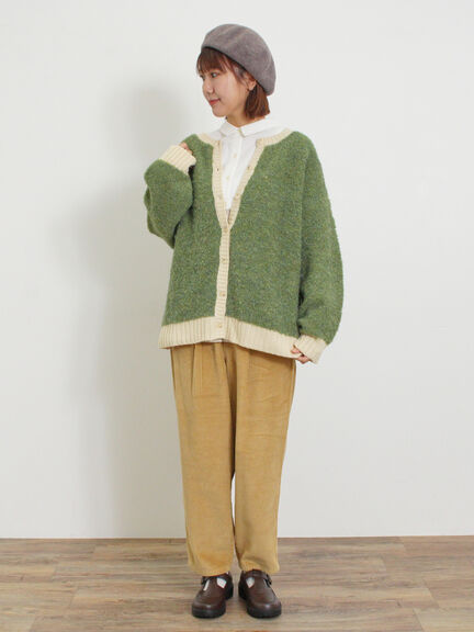 ブークレバイカラー2WAYニット（ベージュ）｜Samansa Mos2（サマンサ モスモス）通販