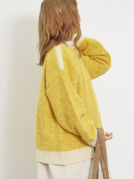 ブークレバイカラー2WAYニット（ベージュ）｜Samansa Mos2（サマンサ モスモス）通販