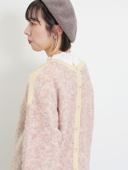 ブークレバイカラー2WAYニット（ベージュ）｜Samansa Mos2（サマンサ モスモス）通販