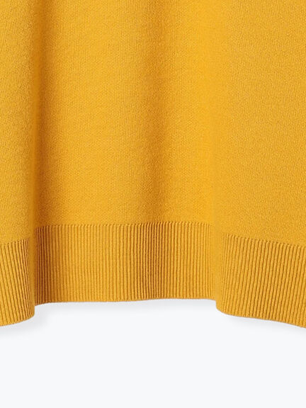 ロゴジャカードニット（チャコールグレー/キナリ）｜Samansa Mos2（サマンサ モスモス）通販