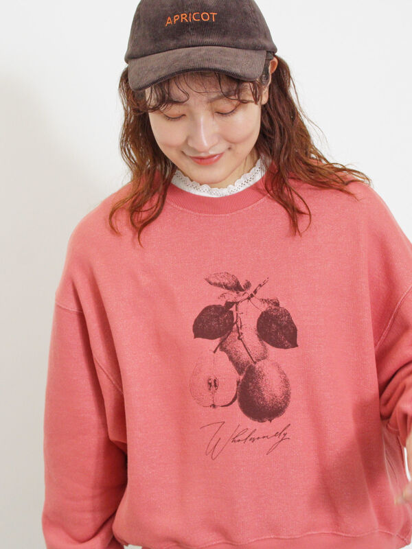 セール】 柄アソートプリントスウェット（グレー/ピンク/ミント