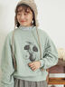 柄アソートプリントスウェット（ミント）｜Samansa Mos2（サマンサ モスモス）通販
