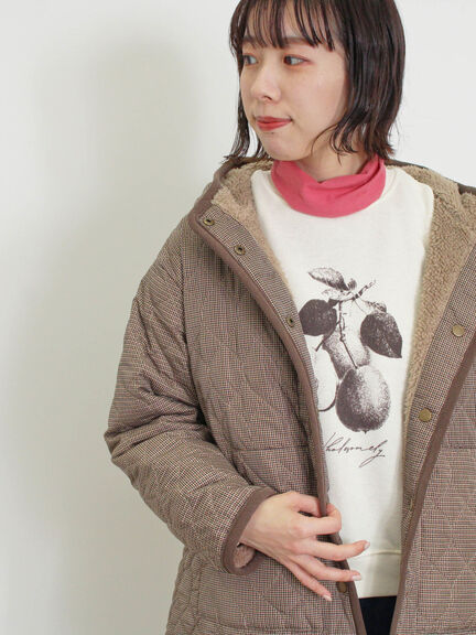 柄アソートプリントスウェット（グレー/ピンク/ミント/サックスブルー/キナリ）｜Samansa Mos2（サマンサ モスモス）通販