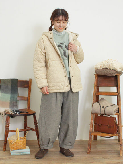 柄アソートプリントスウェット（グレー/ピンク/ミント/サックスブルー/キナリ）｜Samansa Mos2（サマンサ モスモス）通販