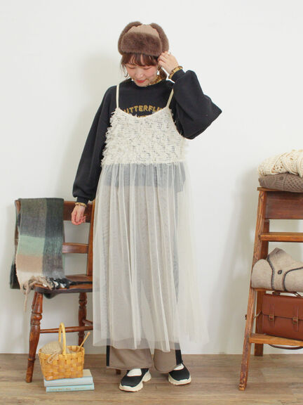 柄アソートプリントスウェット（グレー/ピンク/ミント/サックスブルー/キナリ）｜Samansa Mos2（サマンサ モスモス）通販