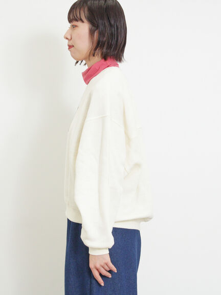 柄アソートプリントスウェット（グレー/ピンク/ミント/サックスブルー/キナリ）｜Samansa Mos2（サマンサ モスモス）通販