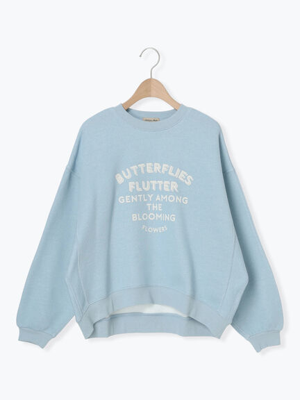 柄アソートプリントスウェット（グレー/ピンク/ミント/サックスブルー/キナリ）｜Samansa Mos2（サマンサ モスモス）通販