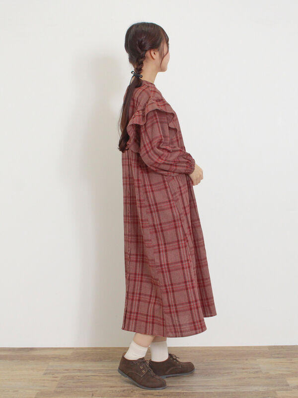 サマンサモスモス立川店限定 フリル前後2wayワンピース