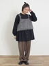 前後2WAY起毛ニットビスチェ（チャコールグレー/ベージュ）｜Samansa Mos2（サマンサ モスモス）通販
