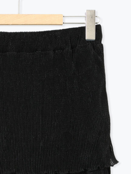 ◎ラメプリーツティアードスカート（ベージュ）｜Samansa Mos2（サマンサ モスモス）通販