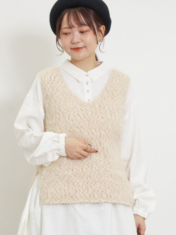 モールベスト 2点セット】モールベスト＆カットソー（ベスト） | tk.TAKEO KIKUCHI