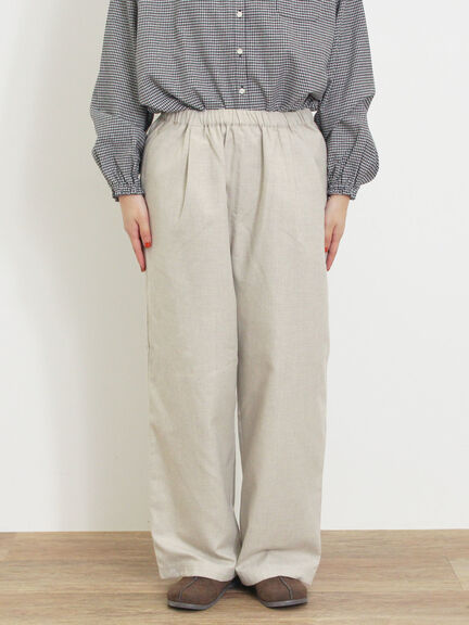 【保温加工・帯電防止】ストレートパンツ（カーキ/キナリ）｜Samansa Mos2（サマンサ モスモス）通販