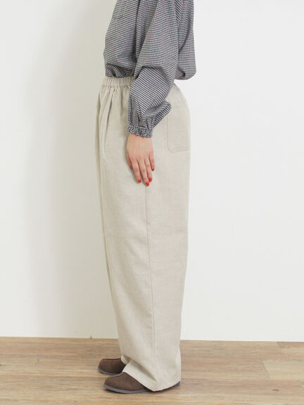 【保温加工・帯電防止】ストレートパンツ（カーキ/キナリ）｜Samansa Mos2（サマンサ モスモス）通販