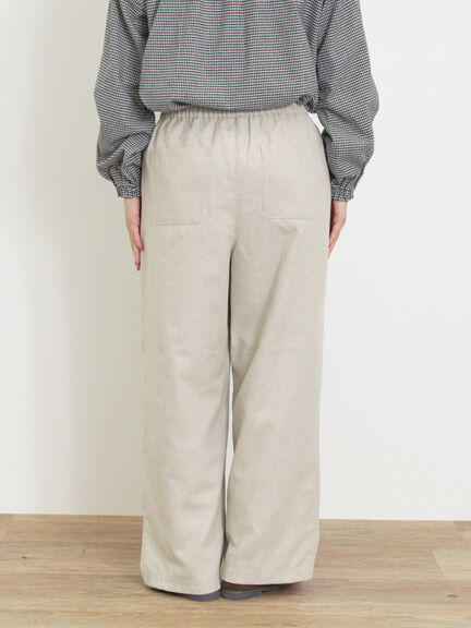 【保温加工・帯電防止】ストレートパンツ（カーキ/キナリ）｜Samansa Mos2（サマンサ モスモス）通販