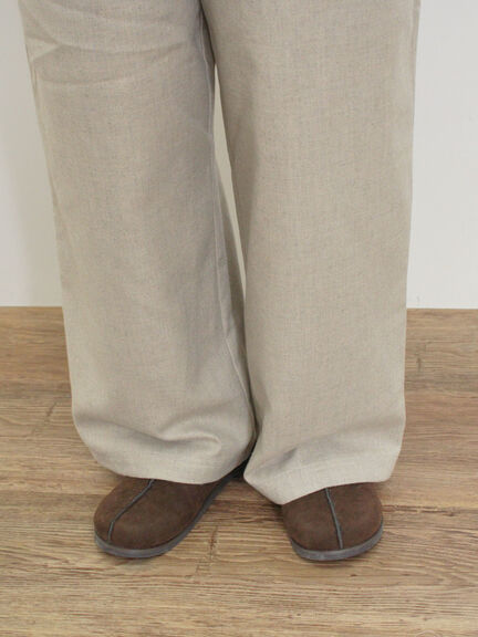 【保温加工・帯電防止】ストレートパンツ（カーキ/キナリ）｜Samansa Mos2（サマンサ モスモス）通販