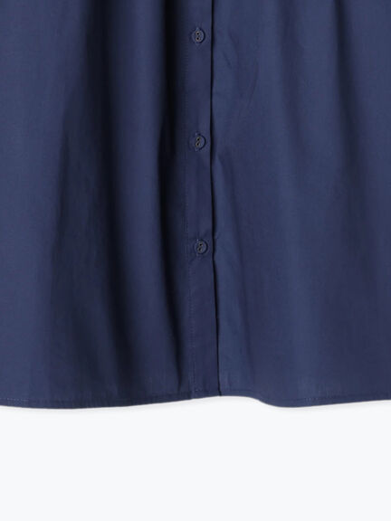 オーバーレース襟ブラウス（ネイビー）｜Samansa Mos2（サマンサ モスモス）通販