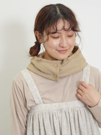 バラクラバ付ウエストドロストキルトコート（ベージュ/カーキ）｜Samansa Mos2（サマンサ モスモス）通販