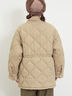 バラクラバ付ウエストドロストキルトコート（ベージュ/カーキ）｜Samansa Mos2（サマンサ モスモス）通販