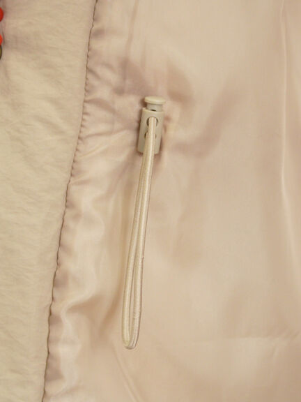 バラクラバ付ウエストドロストキルトコート（ベージュ/カーキ）｜Samansa Mos2（サマンサ モスモス）通販