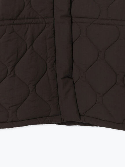 バラクラバ付ウエストドロストキルトコート（ベージュ/カーキ）｜Samansa Mos2（サマンサ モスモス）通販