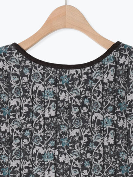 中綿キルトチャイナボタンベスト（チャコールグレー/ネイビー）｜Samansa Mos2（サマンサ モスモス）通販