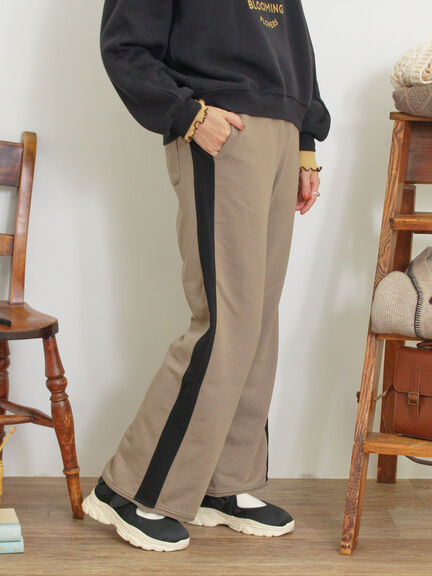 サイドラインスウェットパンツ（グレー）｜Samansa Mos2（サマンサ モスモス）通販